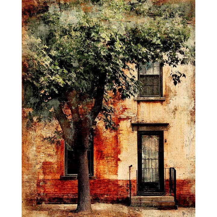 Mowbi - Wholesale Art Print - Vintage Architecture Prints #11 Wall Art - 8"x10" Art Print for 11"x14" Frame
