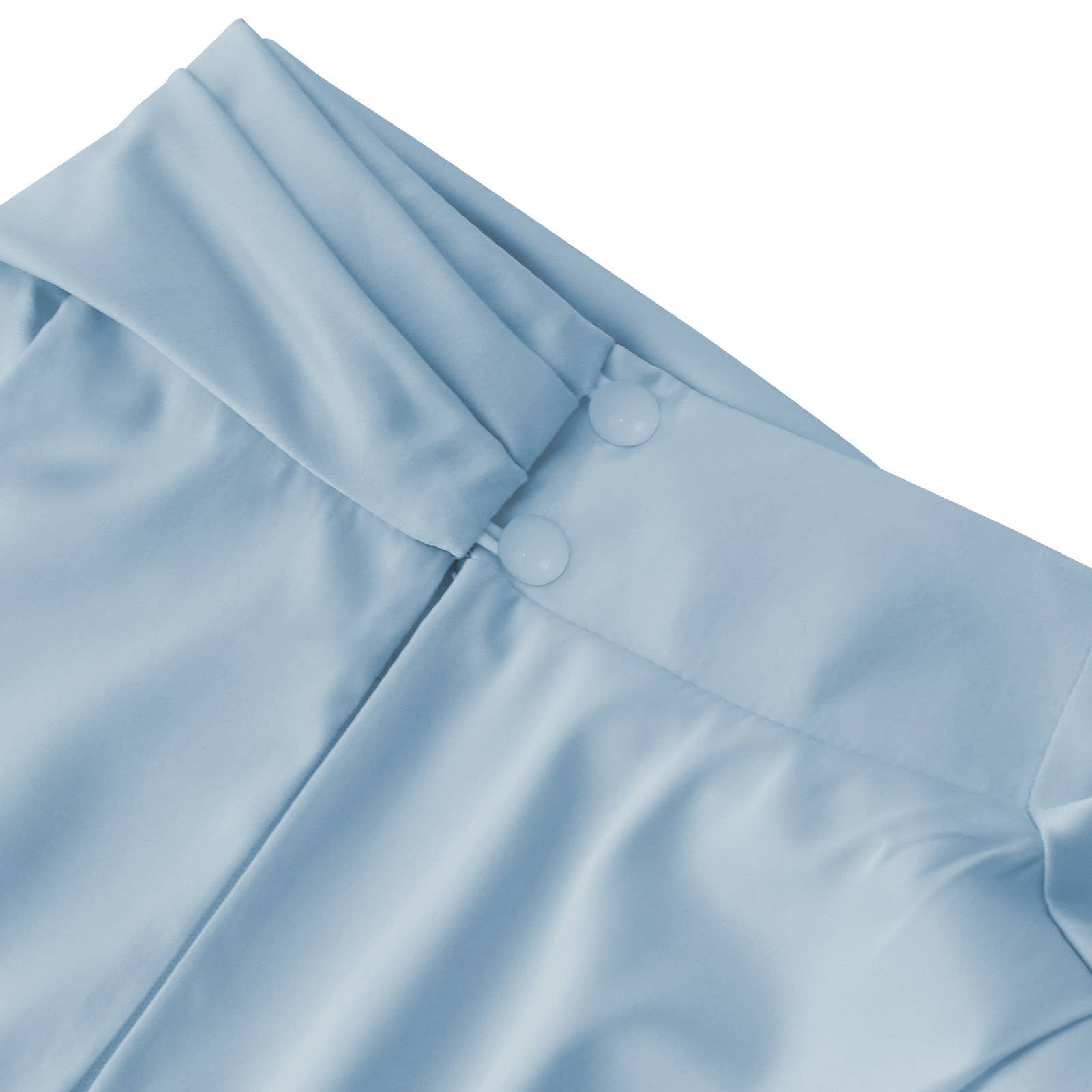 HIDDENBRAND - Wholesale Romper - Women's - Mockneck Sleeveless satin romper6