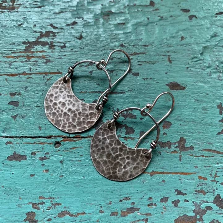 Jennifer Kahn Jewelry - Wholesale Dangle Earrings - Silver Crescent Earrings1