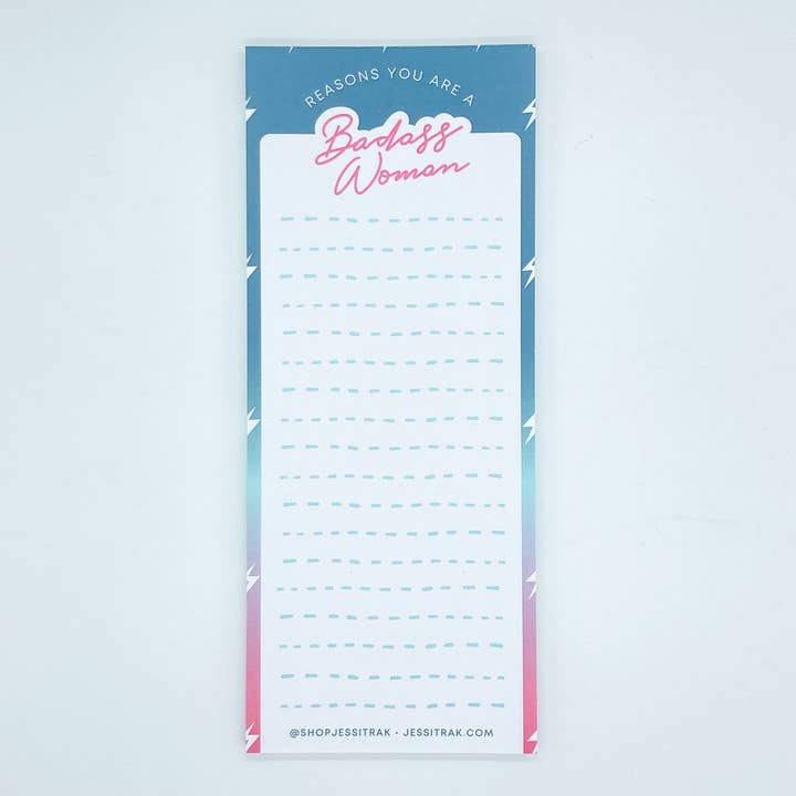 Bloc de notas «Badass Woman» para venta al por mayor de Jessitrak