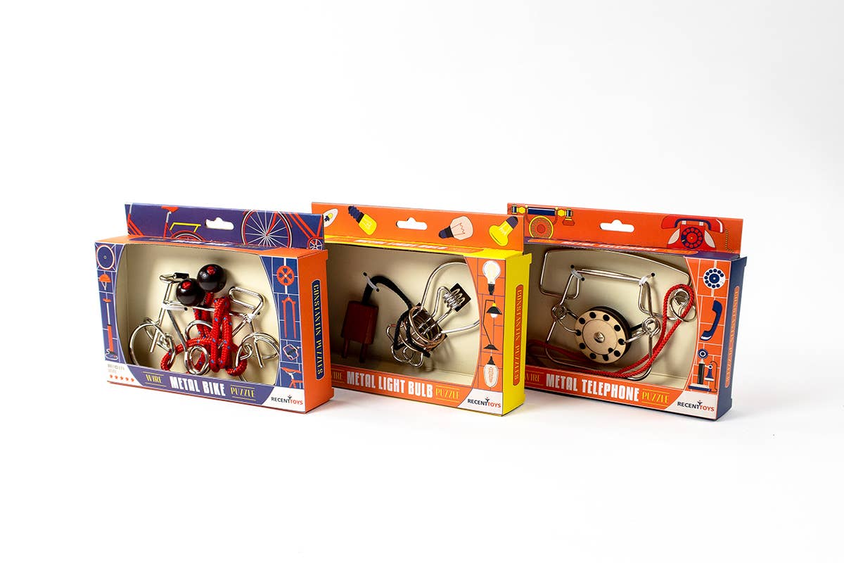 Recent Toys – wholesale Puzzle – Child – Metal Light Bulb4