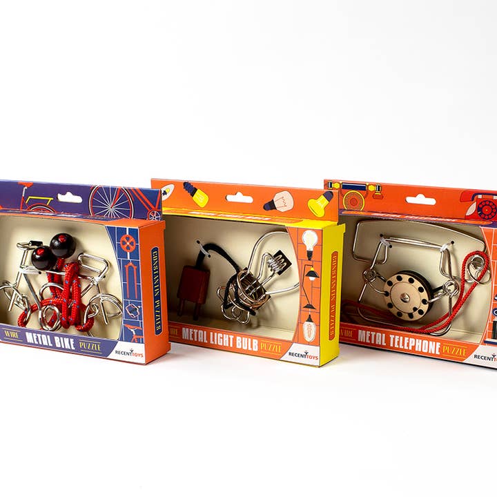 Recent Toys – wholesale Puzzle – Child – Metal Light Bulb4