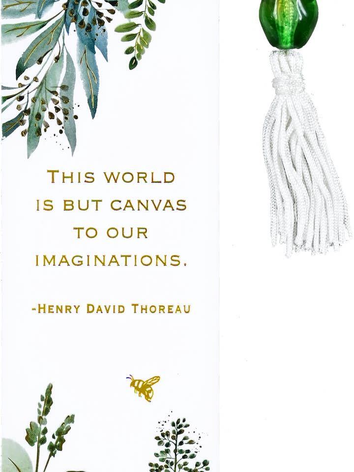 Eucalyptus Beaded Bookmark for wholesale by Peter Pauper Press