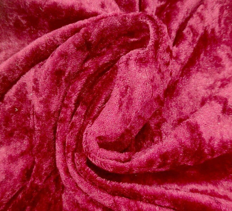 WeBaG N WeCoveR - Wholesale Fabric - Crushed Velvet Fabric 4Way Stretch Solid Crushed 16 Colors10