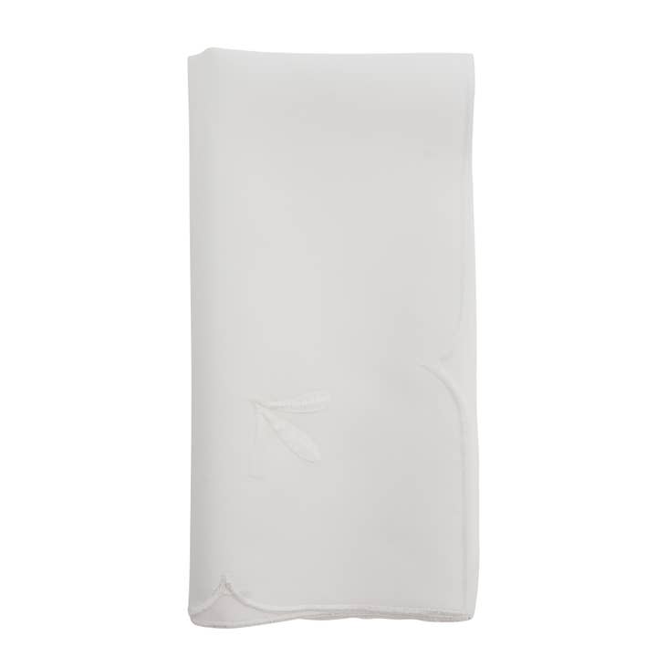 Ivory Embroidered Design Napkin for wholesale on Faire