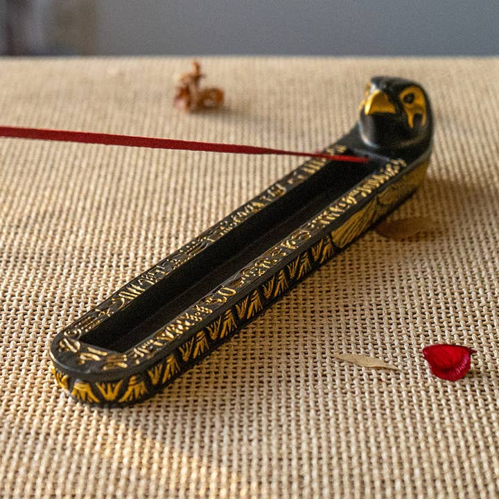 Pacific Trading - Wholesale Incense Holder - 15605 Egyptian Horus Falcon Incense Burner