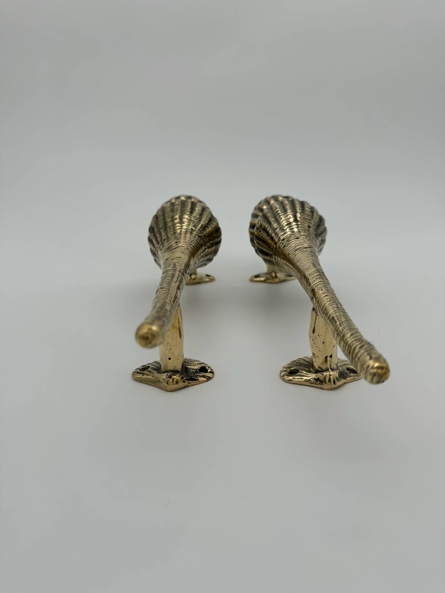 Bronze Betty - Wholesale Knob/pull - Spiral Shell Door Handle, 40cm, Bronze Handmade1