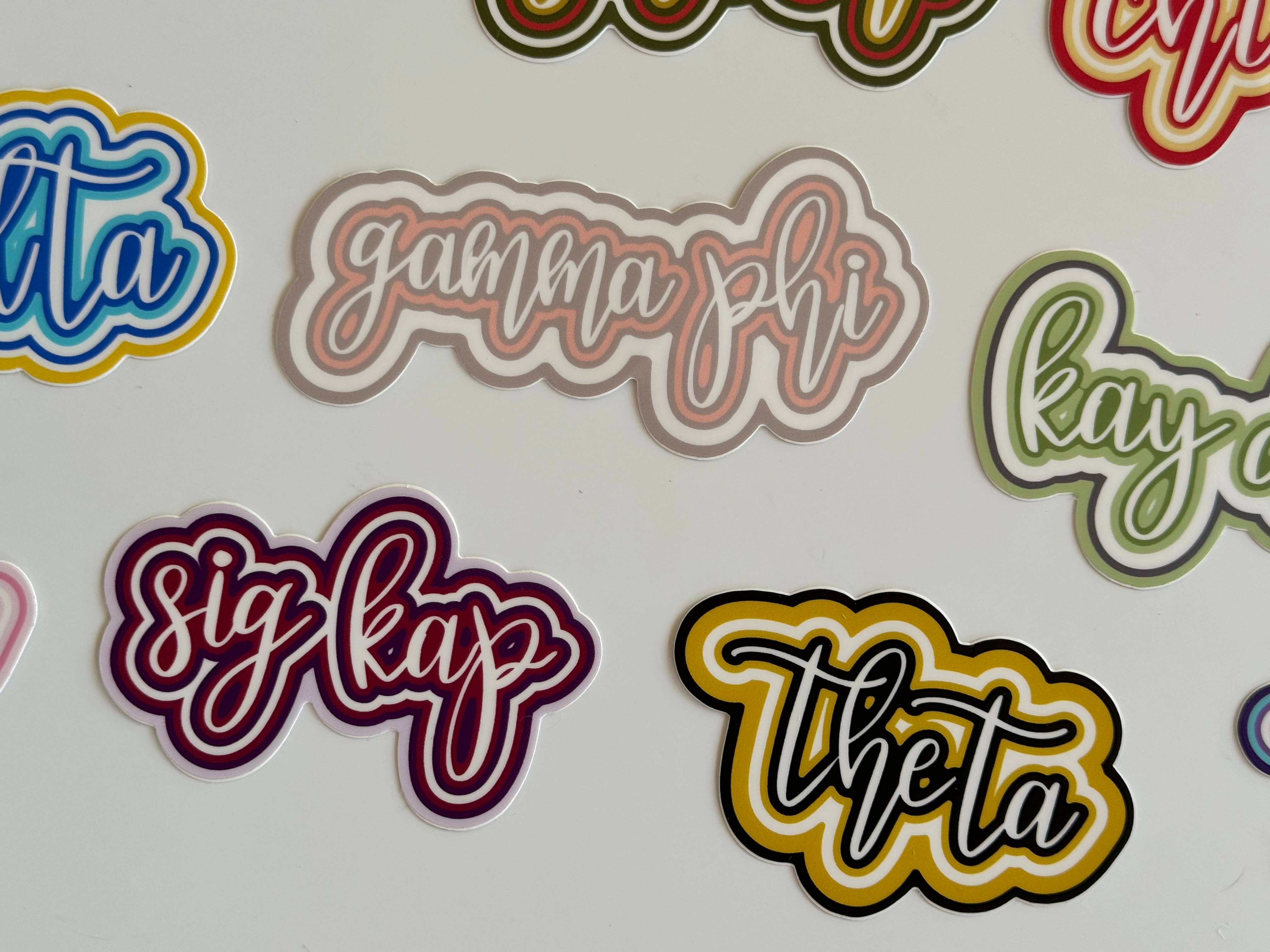 Buttongirl99 - Wholesale Sticker - Kappa Alpha Theta Sorority Decal1