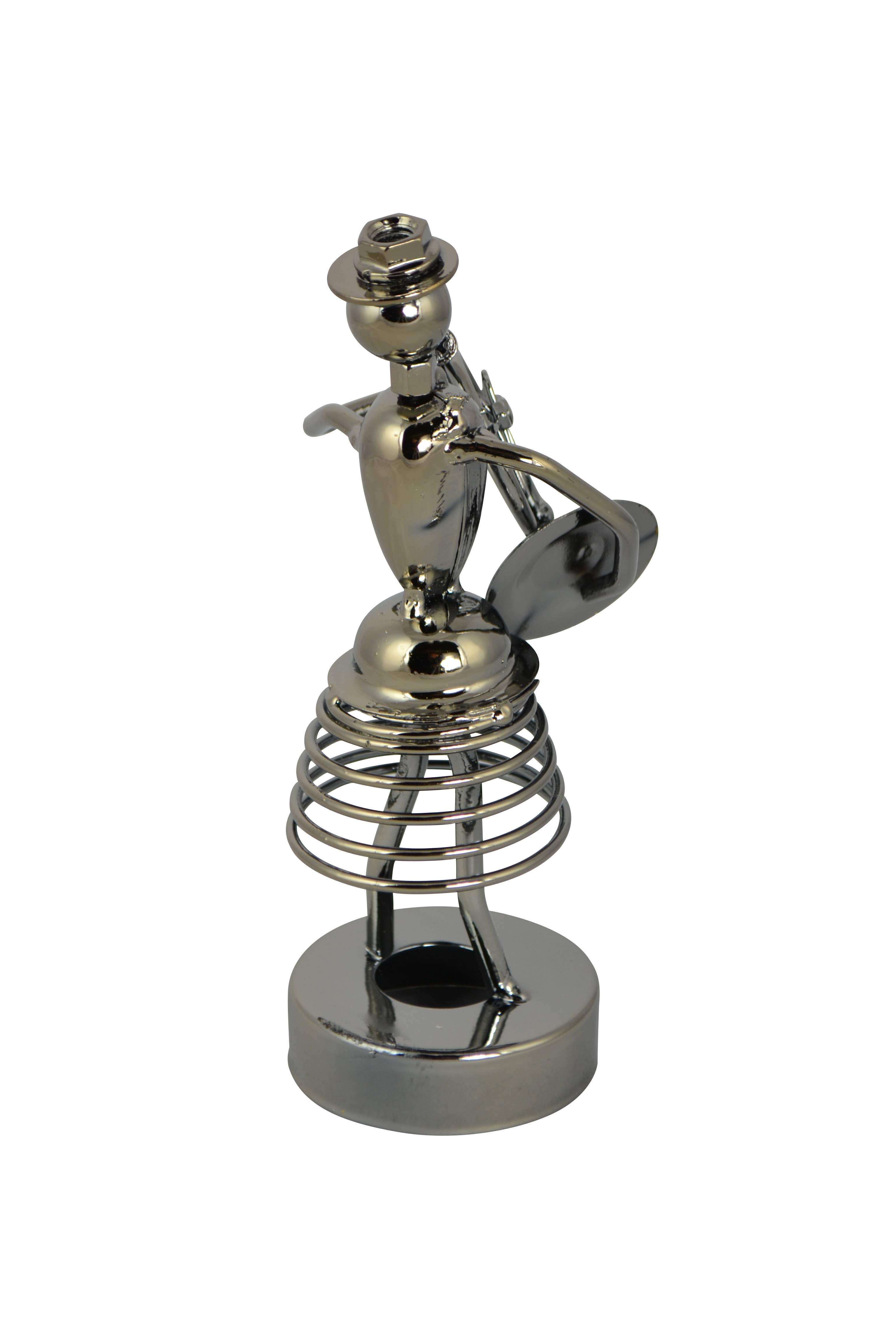 Three Star IM/EX Inc. - Wholesale Decorative Figurine - 7" LADY TUBA PLAYER1