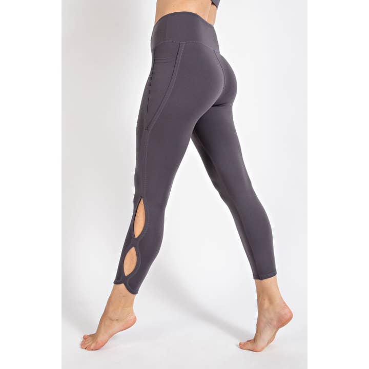 Rae Mode - Wholesale Athletic/Lounge Leggings - Women's - BUTTER HIGH RISE CROPPED YOGA LEGGINGS32
