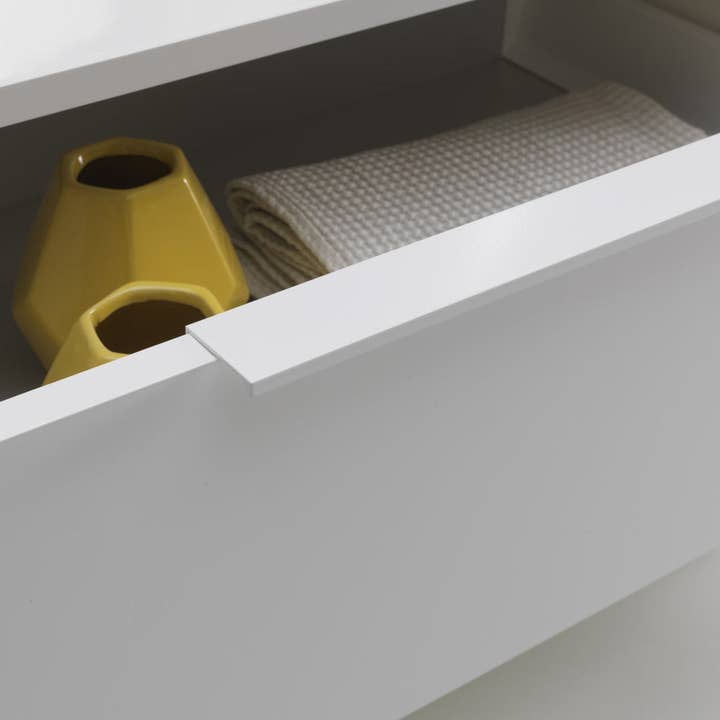 LADEKAST MILLIE met wielen in mat wit L 32 cm. voor wholesale door Gruppo F.T