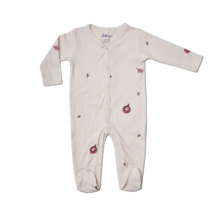 Christmas Ornaments Footie for wholesale by Beezu Baby