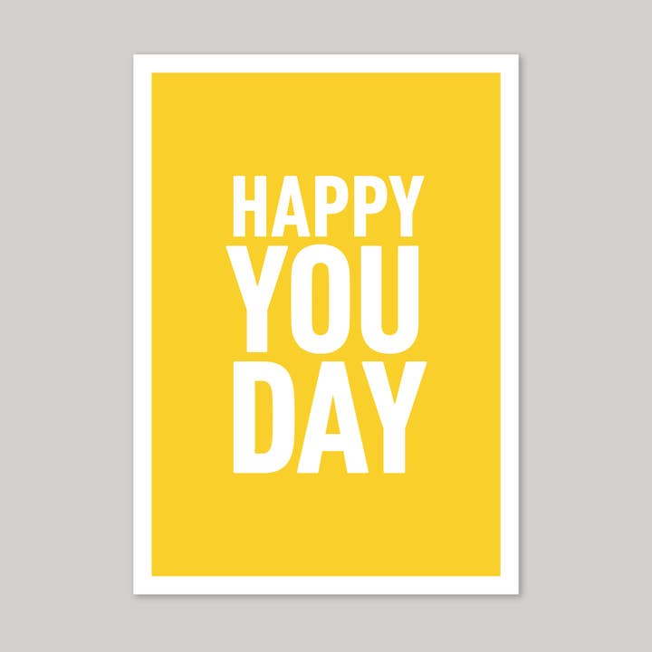 Happy You Day Greeting Card for wholesale by Icon