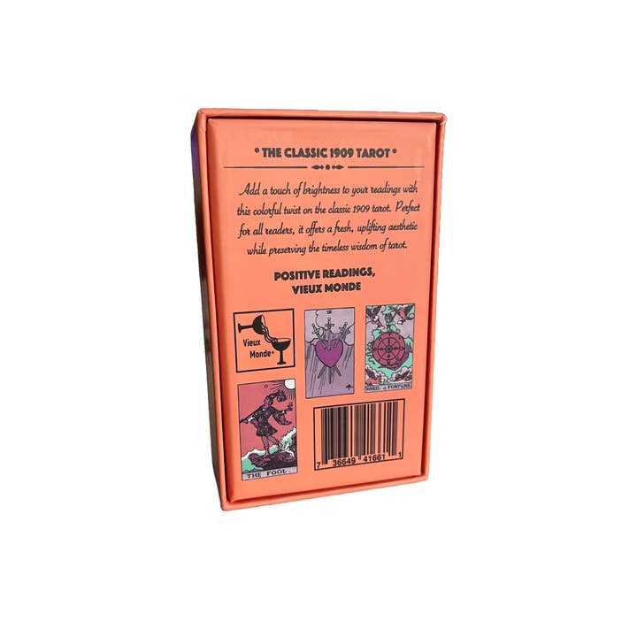 Vieux Monde – wholesale Tarot-kort – Pastell Tarotkortlek & Guide | Klassisk RWS Tarotdesign