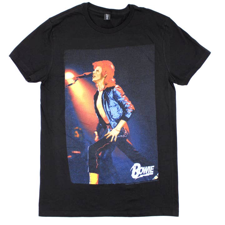 David Bowie Blurry Photo T-shirt for wholesale by Rockabilia