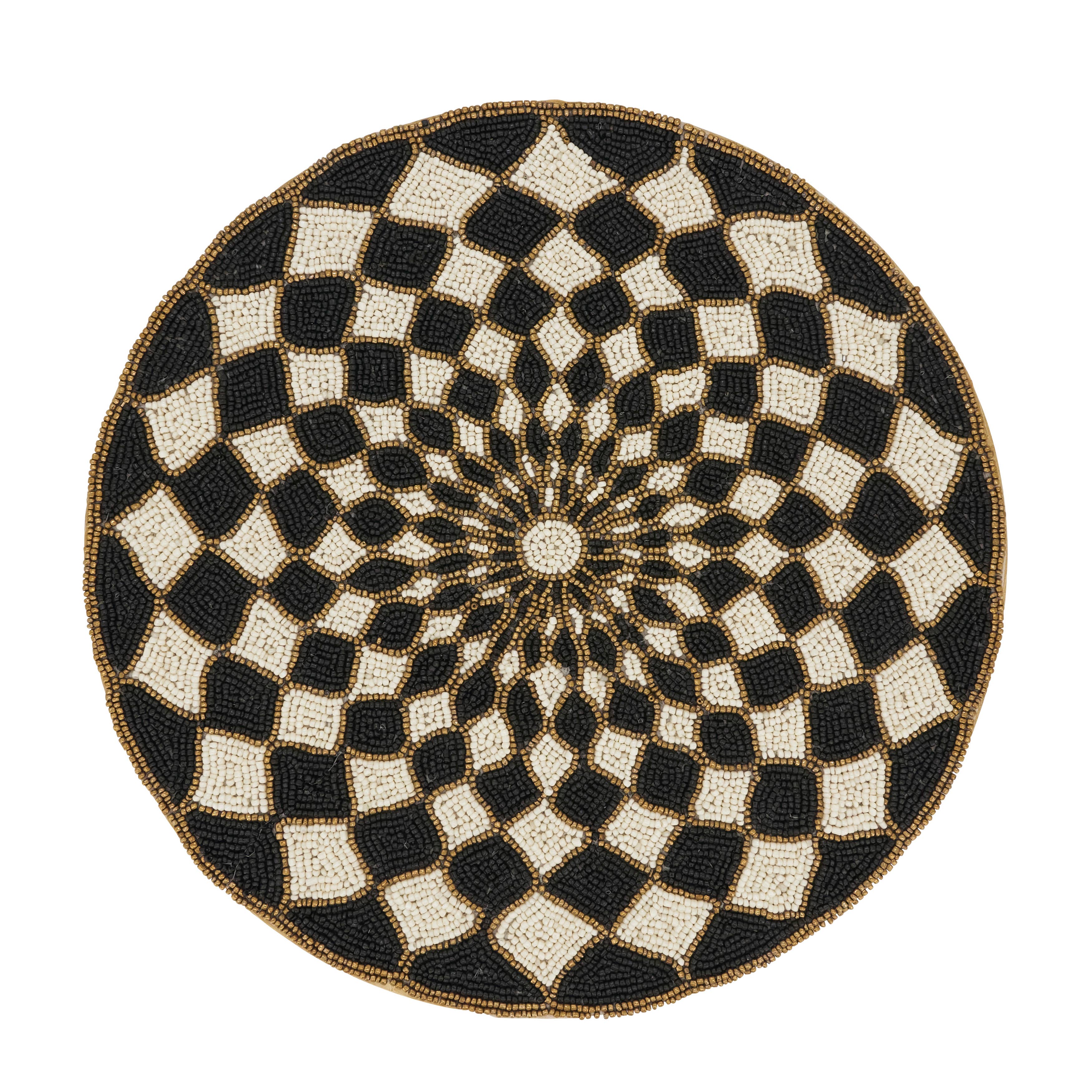 Multi Beaded Design Placemat - Castle Inspired for wholesale on Faire0