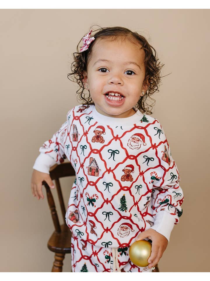 Lucky Panda Kids - Wholesale Top & Pant Set - Kids - Jogger Set | Christmas Bear8