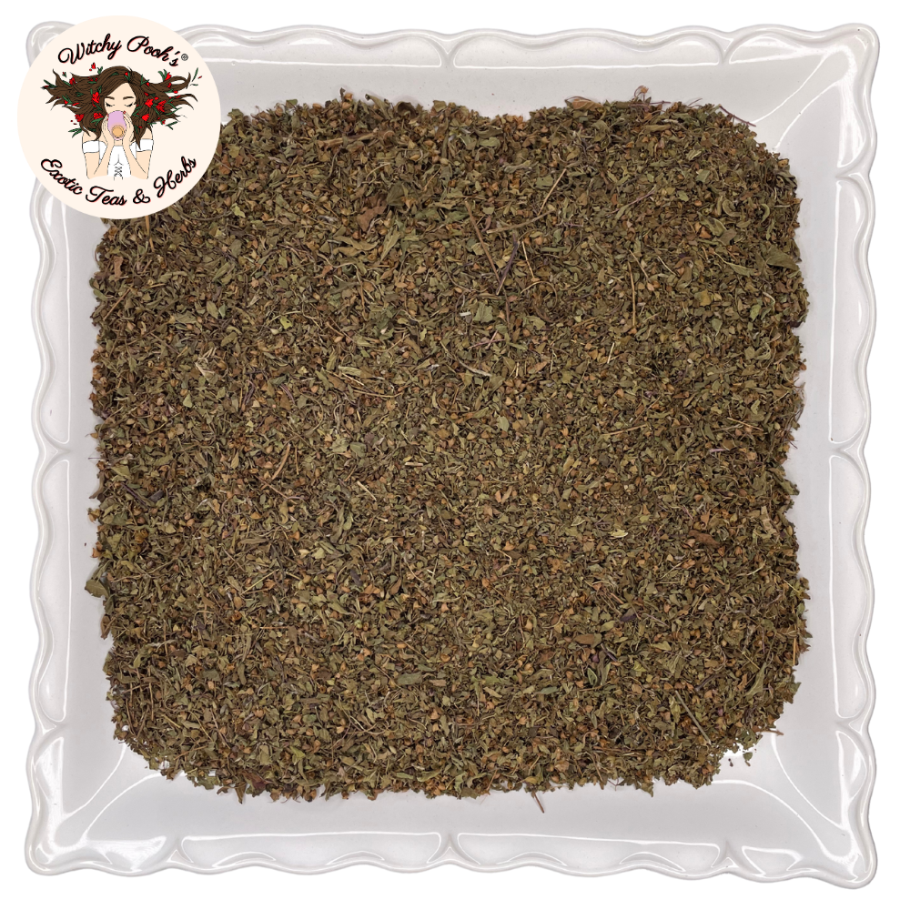 Witchy Pooh's Exotic Teas & Herbs - Venta al por mayor Tés a granel - Té de Albahaca Sagrada de Witchy Pooh - Rama Tulsi, Hoja Suelta20