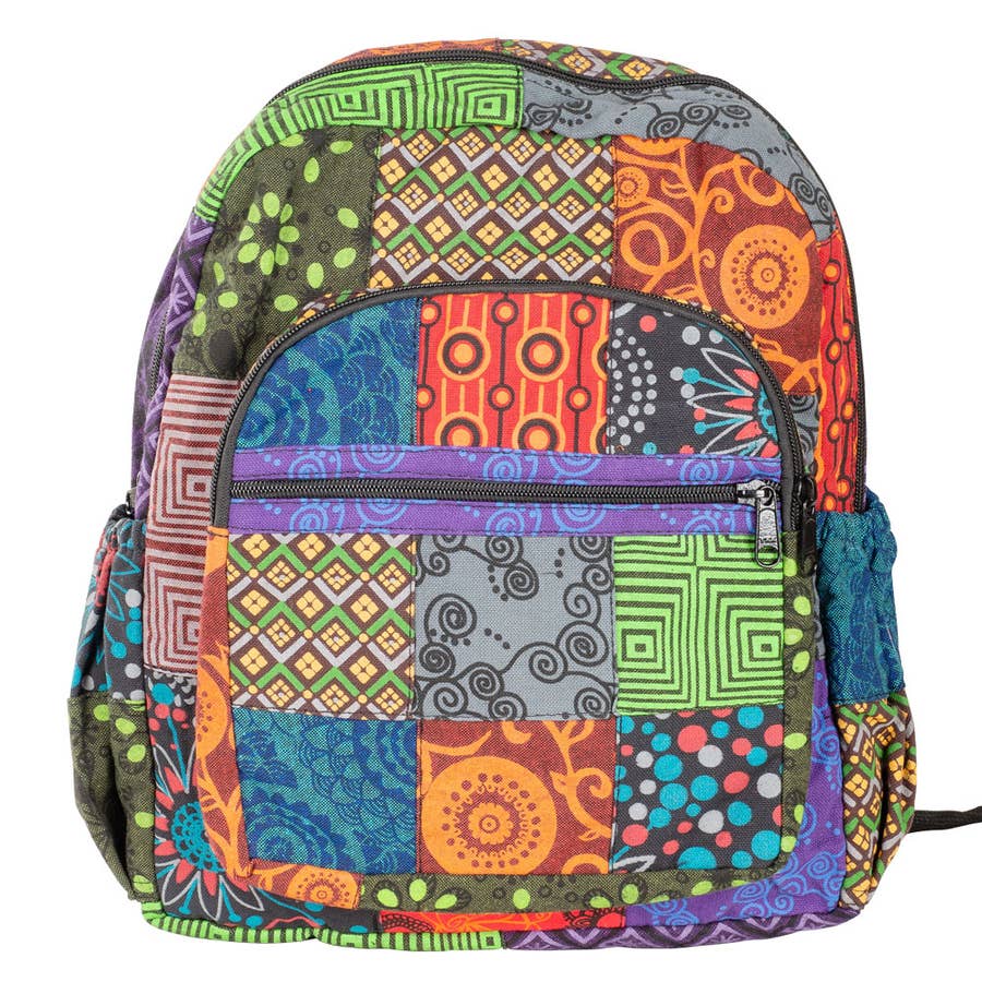 Bogolon Backpack, African Print Backpack, African Bags, Colourful School  Bag, Ankara Bag, Festival Backpack, Colourful Bag, Natural Rucksuck 