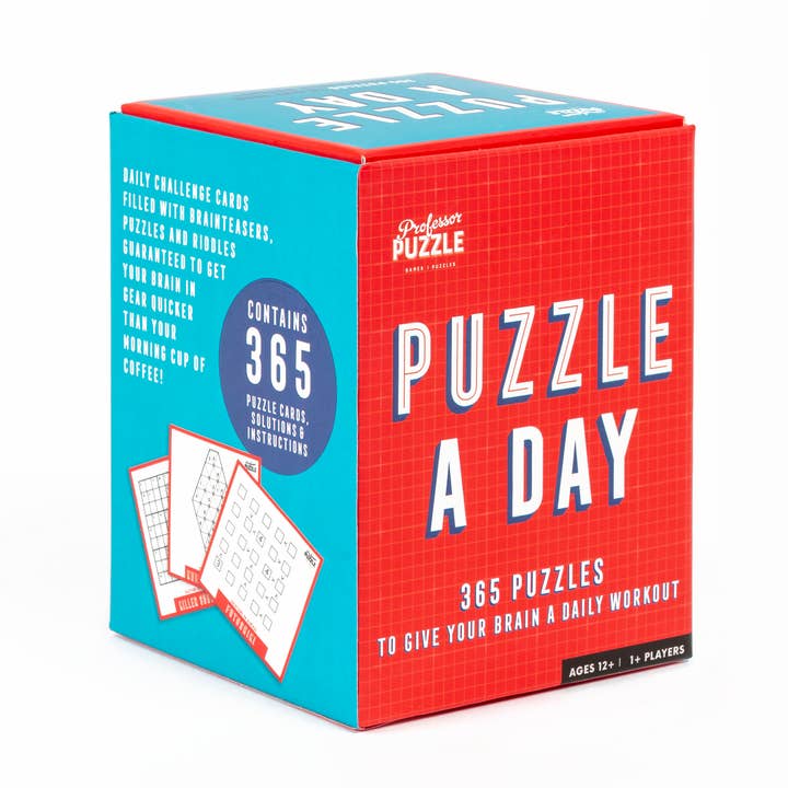 Professor Puzzle USA, Inc. - Wholesale Puzzle - Adult - Puzzle a Day 365 Brain Puzzles