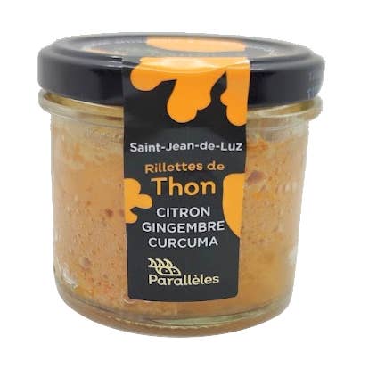 tonfisk rilletter och rökt tonfisk med citroningefära för wholesale av Conserves Parallèles