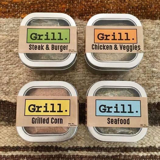 Backyard Safari Spice Co - Wholesale Rub - "Steak and Burger Rub Tin" Seasoning Mix2