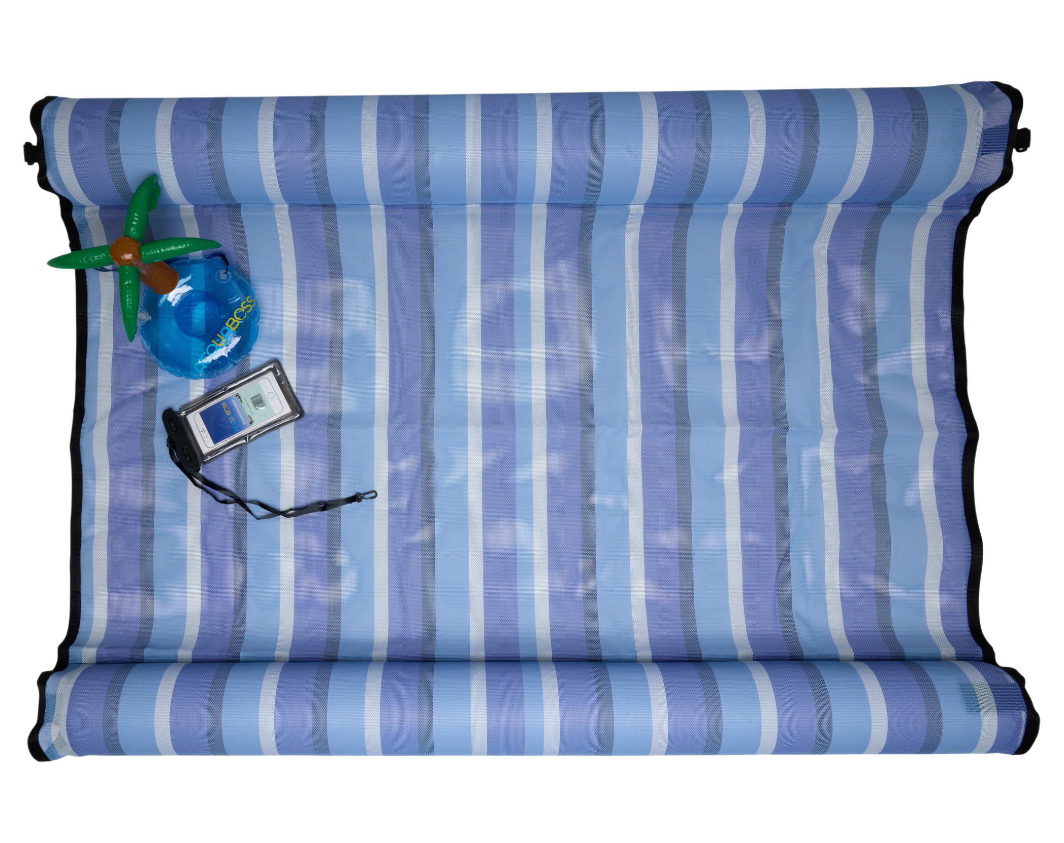 ACQUABOSS - Wholesale Inflatables - ACQUABOSS Double Water Hammock - with attachable waterproof phone sleeve and inflatable drink holder - B.10