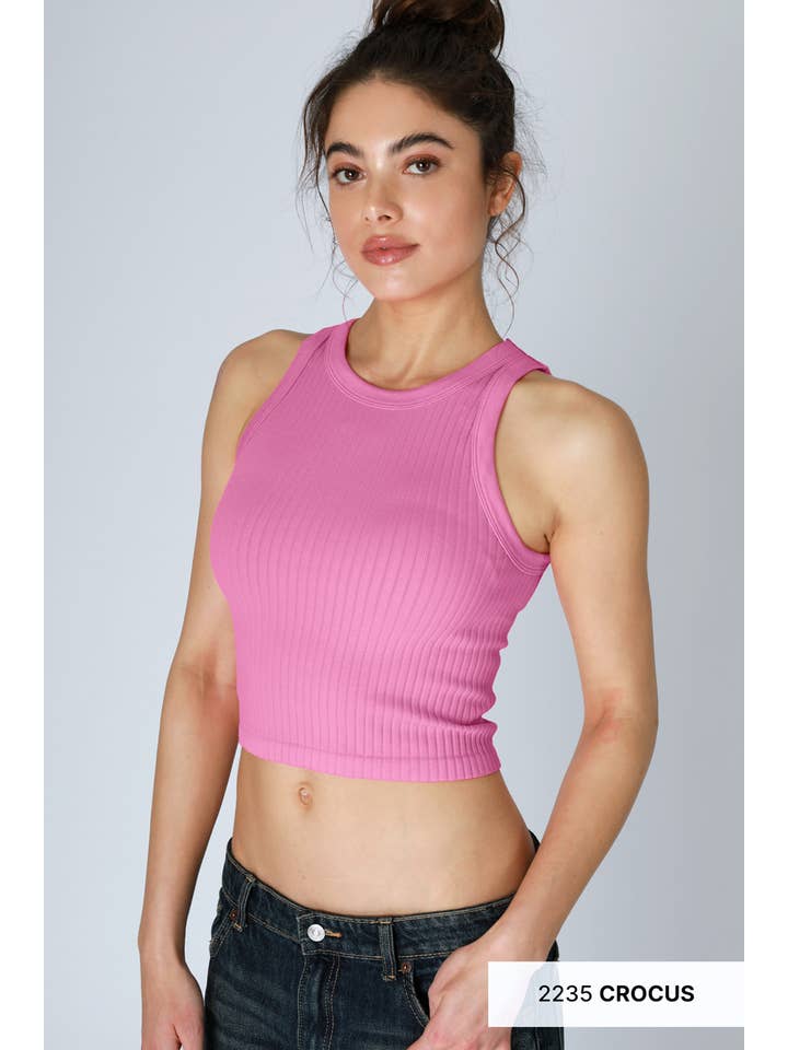 NIKIBIKI - Wholesale Tank Top - Women's - NS8325 - Wide Ribbed Tank Top7