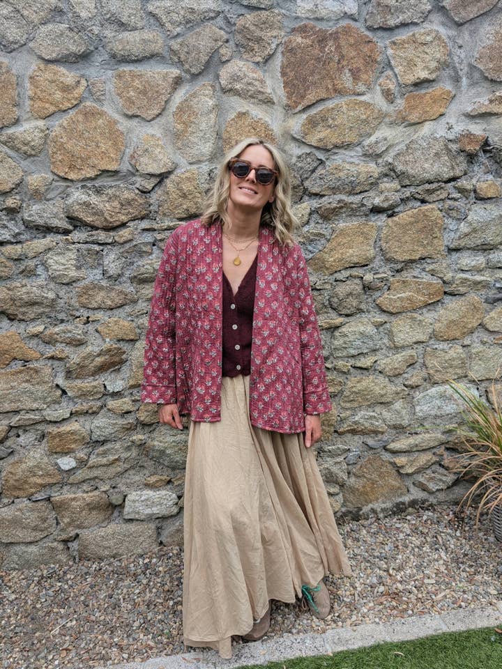 LNH EDIT - Wholesale Jacket - Women's - Lory Pink Quilted Jacket4