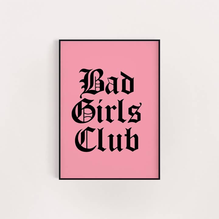 STAMPA BAD GIRLS CLUB per la vendita all'ingrosso da parte di Creative House UK