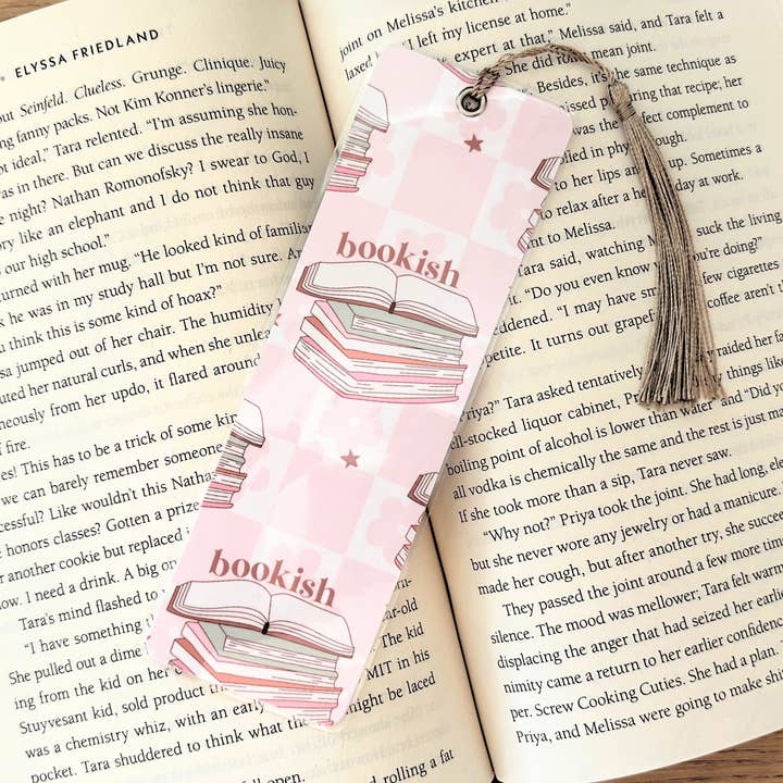 Marque-page plastifié Bookish pour la vente par JPC Sticker Shop