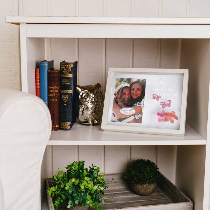 Pavilion - Wholesale Picture Frame - Sisters - 9.5" x 7.5" Shadow Box Frame
(Holds 4" x 6" Photo)1