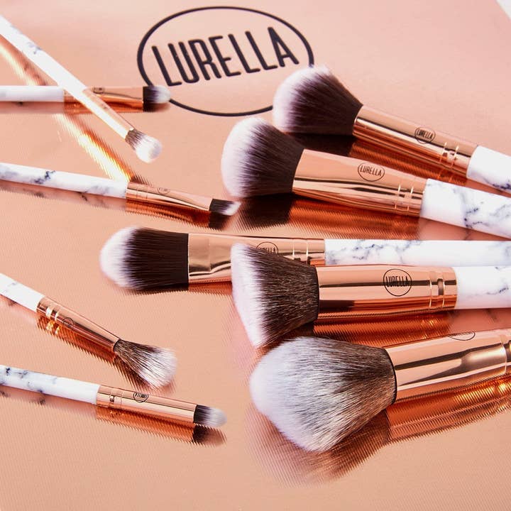 Lurella Cosmetics - Wholesale Make-up brush set - Deluxe Marble Brush Set8
