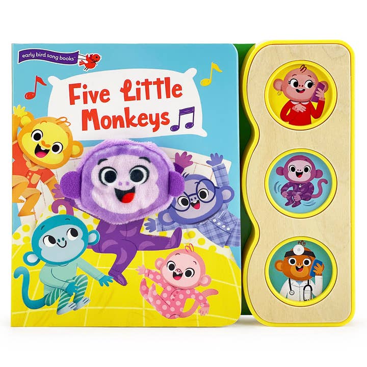Five Little Monkeys for wholesale by Cottage Door Press