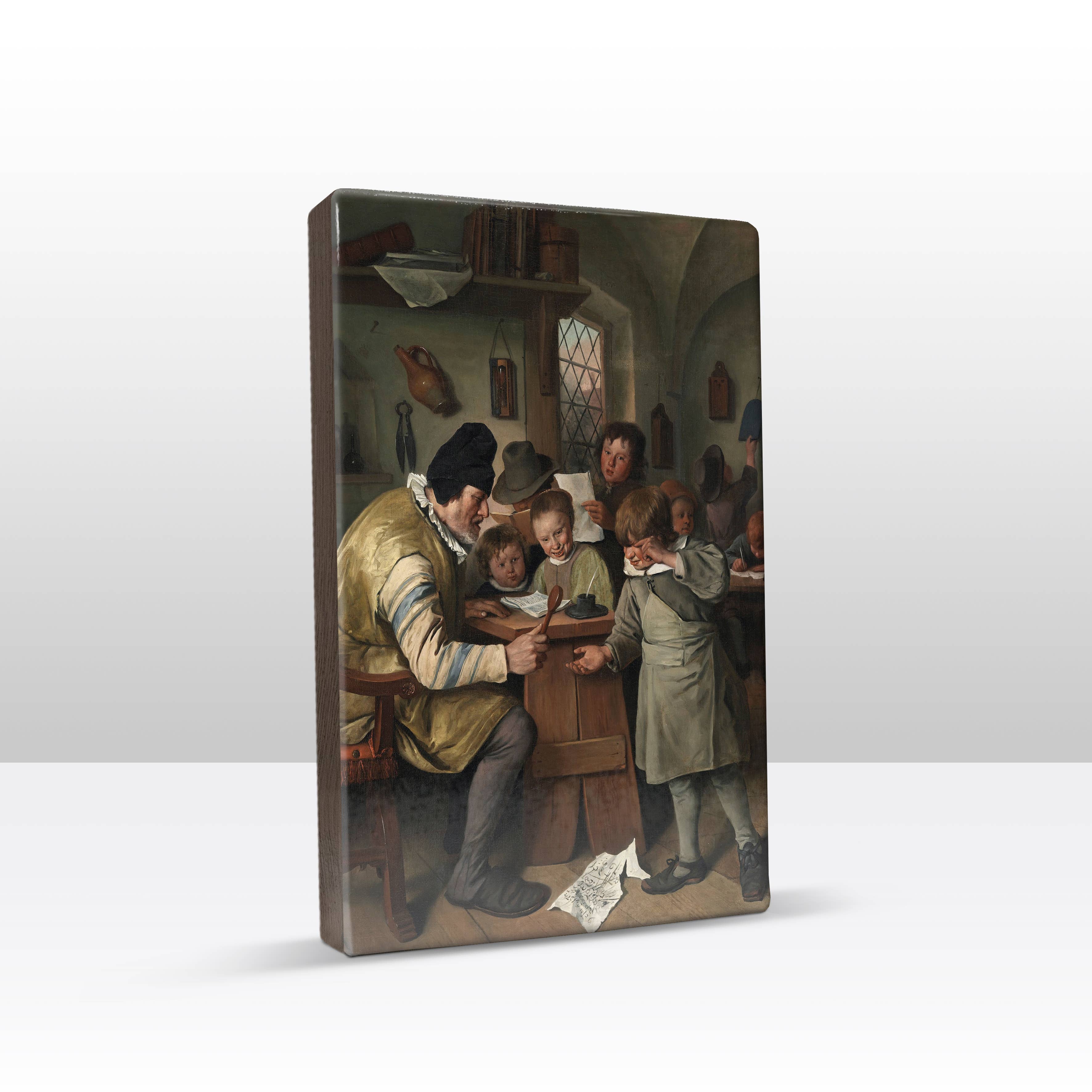 Laqueprint - Vendita all'ingrosso Stampa artistica - Laqueprint, La scuola del villaggio - Jan Steen0