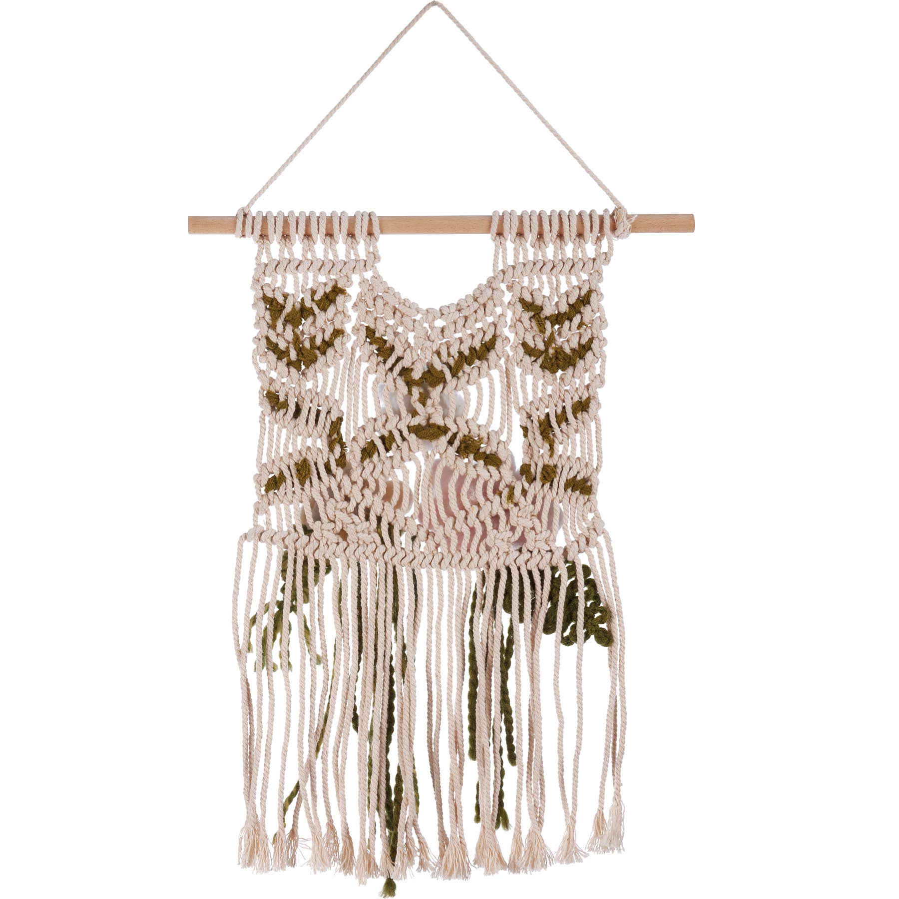 Primitives by Kathy - Wholesale Decorative Tassel/Wall Drop - Floral Small Wall Hanging1