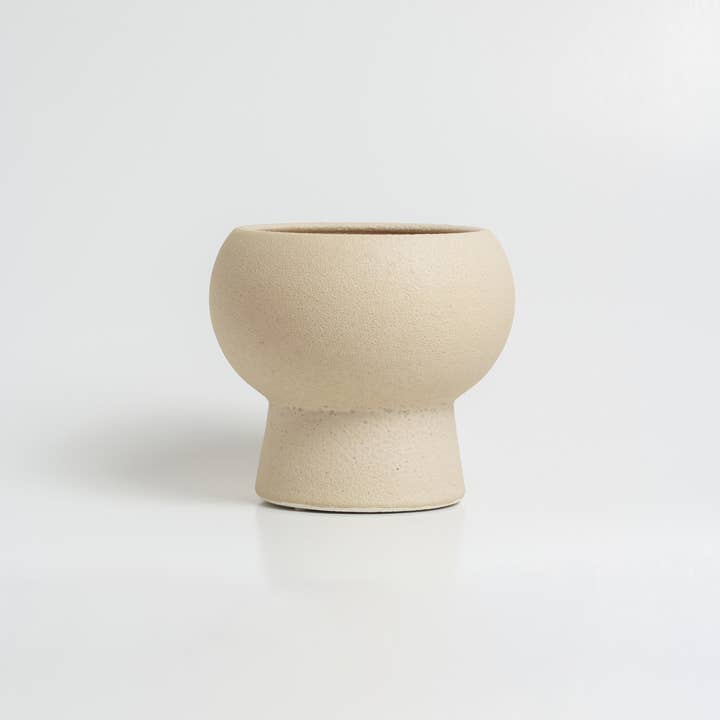 o cactuu - Wholesale Vase - Holden Glazed Cream Vase - Handmade - Christmas Decor1