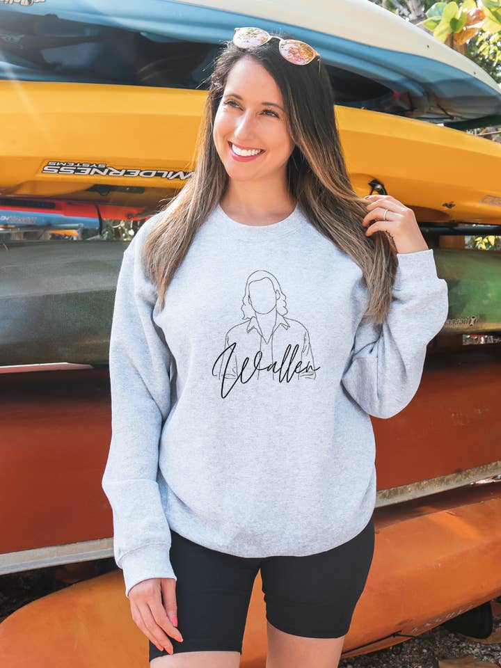 Gris Athlétique Sweat Wallen en vente sur Faire