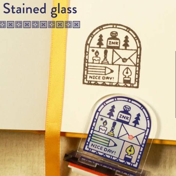 「FUNJI」In Japan - Wholesale Rubber/decorative stamp - Eric × SANBY Acrylic Stand Stamp Vol.2 | 3 Designs5