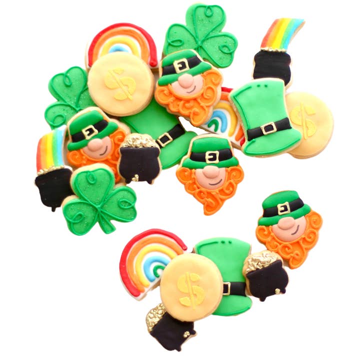 Sweet Sanctions LLC - Wholesale Cookie - Mini St. Patrick's Day Cookie Set
