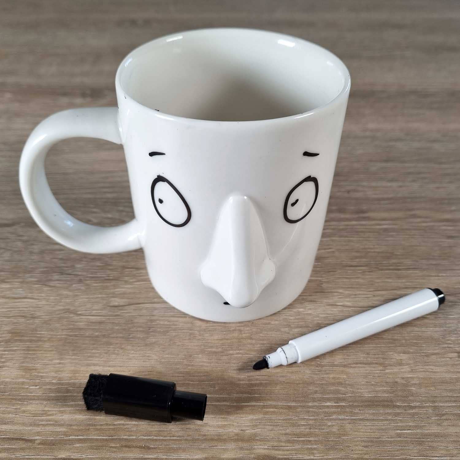 Pikkii – wholesale Coffee mug – My Mood Today Mug + Pen | Fun Personalised Face Mug Gift7