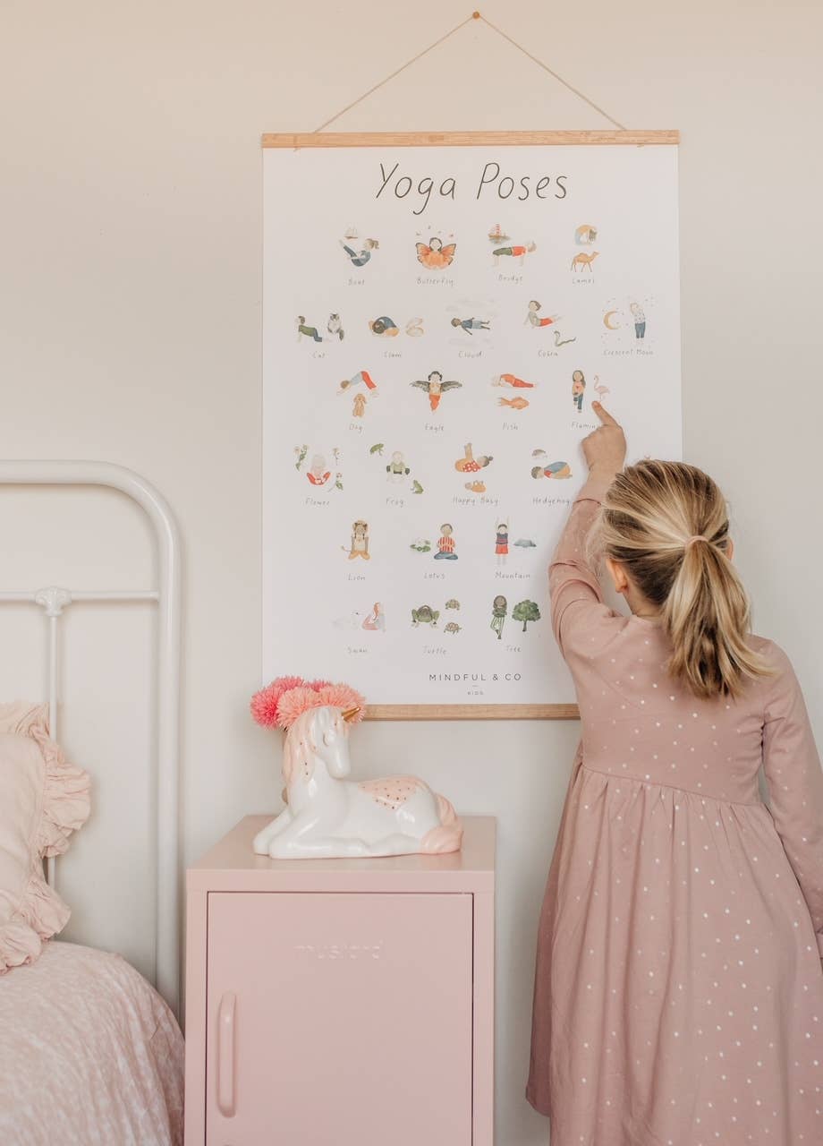 Mindful and Co Kids - Wholesale Art Print - Kids & Baby - Yoga Poses Print3