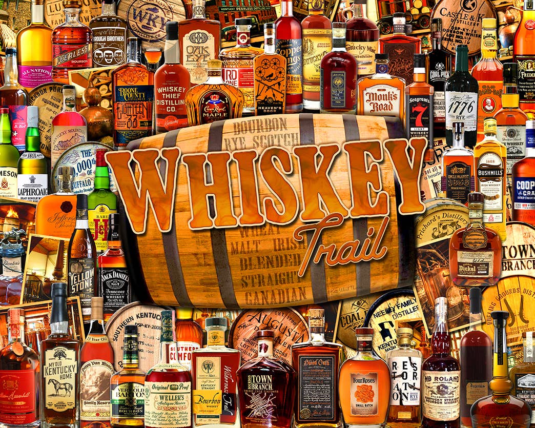 Hart Puzzles - Vente Puzzle – adulte - La Route du whisky par Kate Ward Thacker1