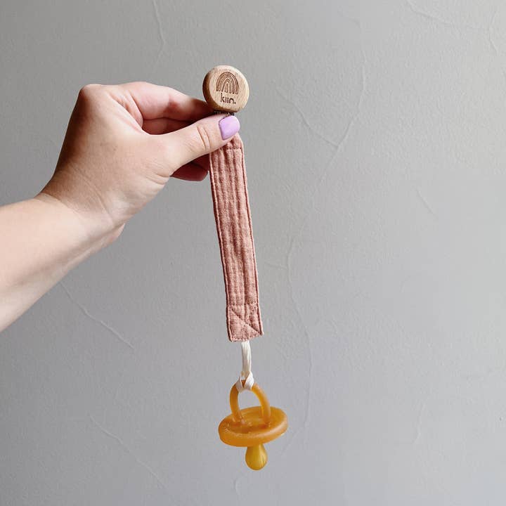 Kiin Baby - Wholesale Pacifier Clip - Baby - Cotton Dummy Clip