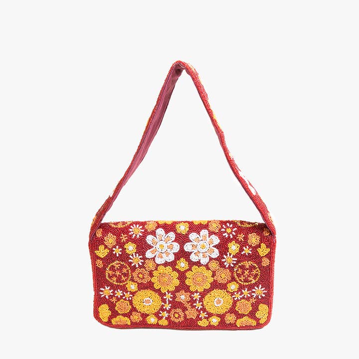 Jen & Co. – wholesale Shoulder bag – women's – *SALE* M2477 Tana Beaded Shoulder Bag