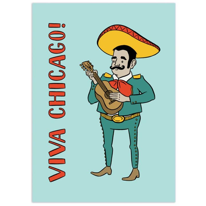 Viva Chicago Mariachi Karten (4er-Set) - Boxset für den Großhandel von THE FOUND