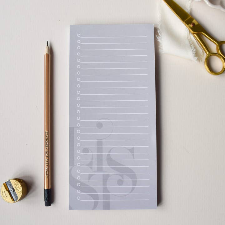 To Do List Pad for wholesale by Jennifer Tune