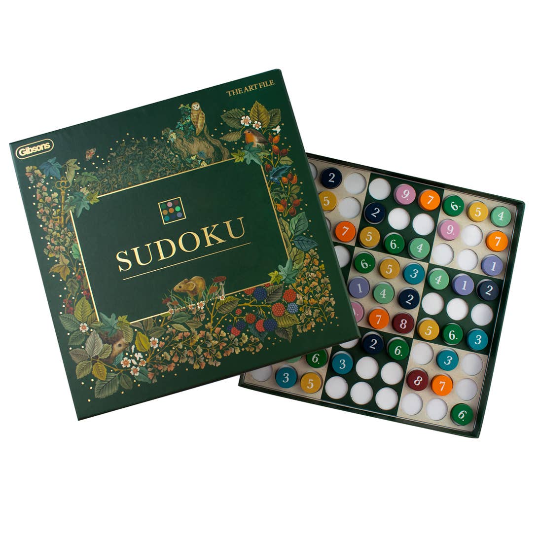 Gibsons Games Ltd – wholesale Board game – The Art File Sudoku1