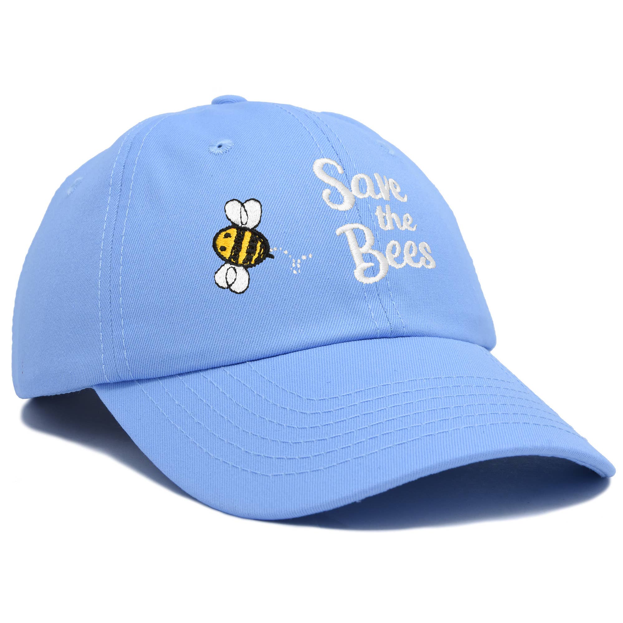 Dalix - Wholesale Baseball Cap - Women's - DALIX Save The Bees Baseball Cap Dad Hat Womens Girls35