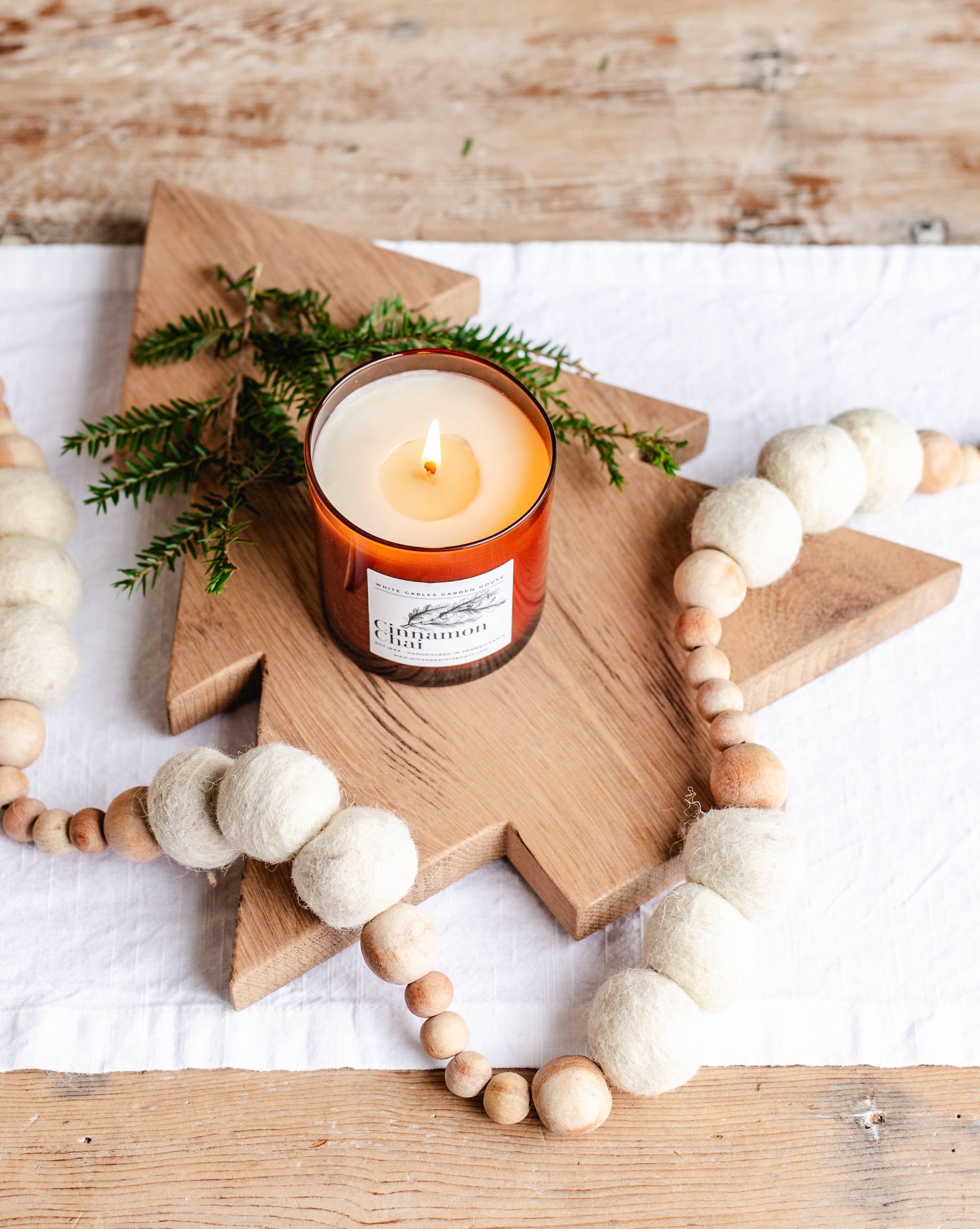 White Gables Home - Wholesale Christmas Decoration - Tree Shaped Wood Board Christmas Decor | Made In USA3